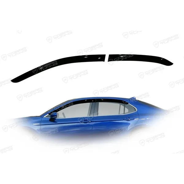 Дефлектора на окна Toyota Camry VIII Sd 2018EuroStandard деф.окон Cobra Tuning TE212318