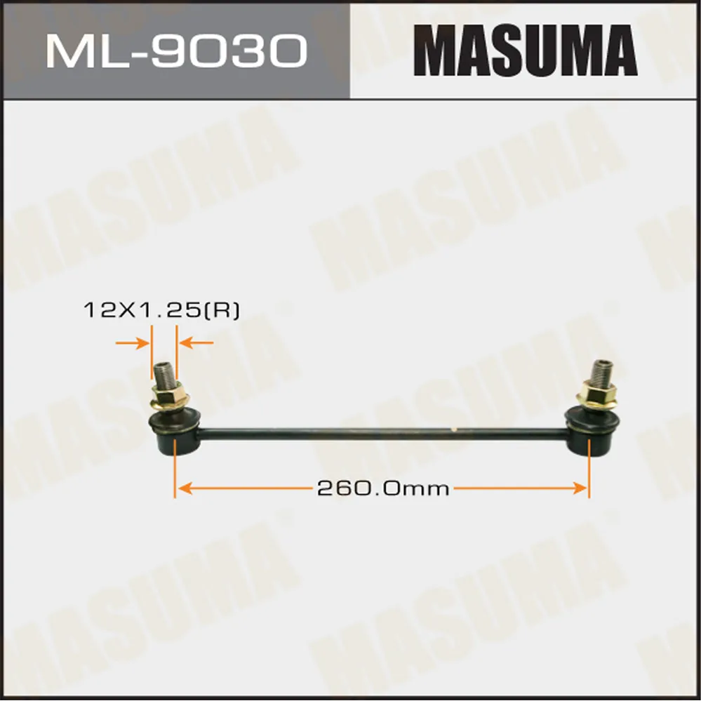 Тяга переднего стабилизатора DAIHATSU ALTIS MASUMA ML-9030