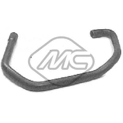 Шланг радиатора CIT BX 1.4 METALCAUCHO 07858