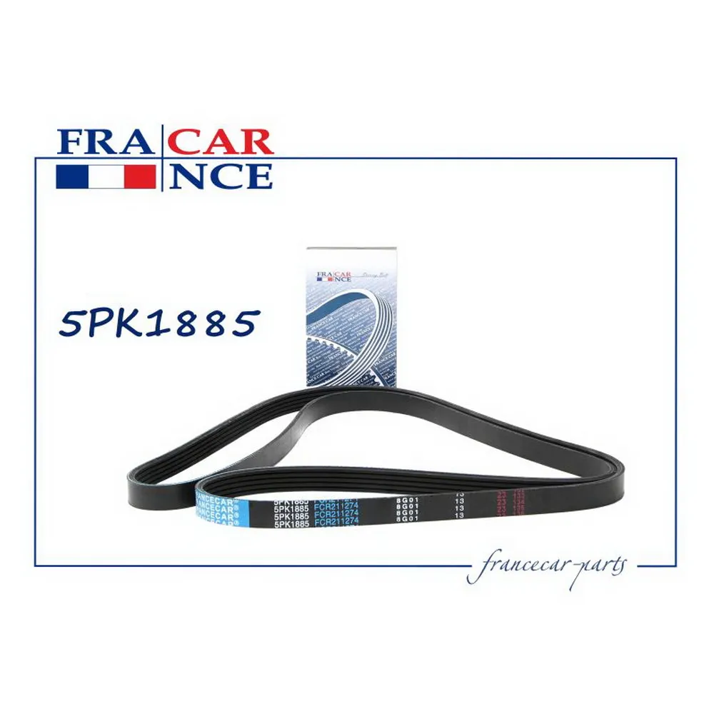 Ремень поликлиновый 2123104102010 / 5PK1885 / FCR211274 FRANCECAR