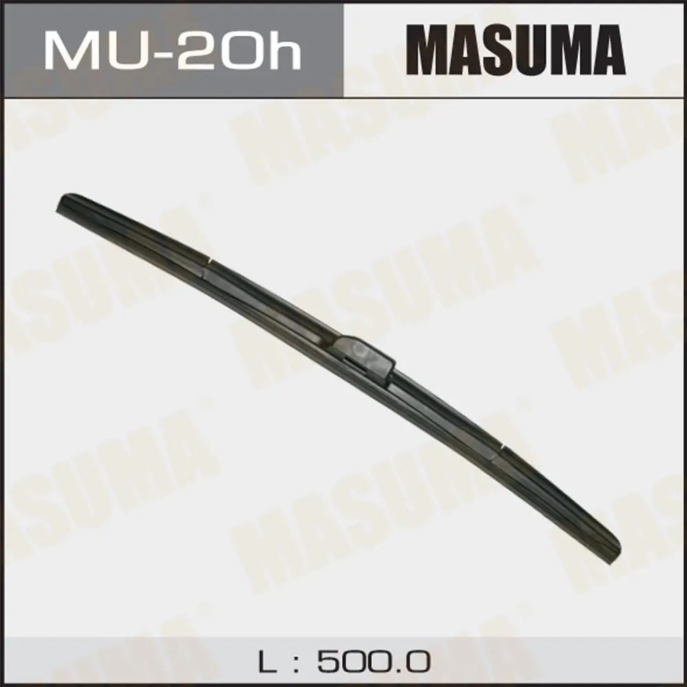 Щетка стеклоочистителя 500 мм гибридная 1 шт MASUMA Aero Vogue MU-20h