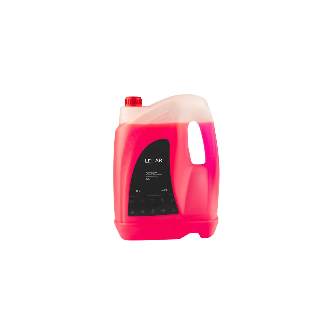 Антифриз LECAR G12 G12 готовый -40C красный 10 л LECAR000081210