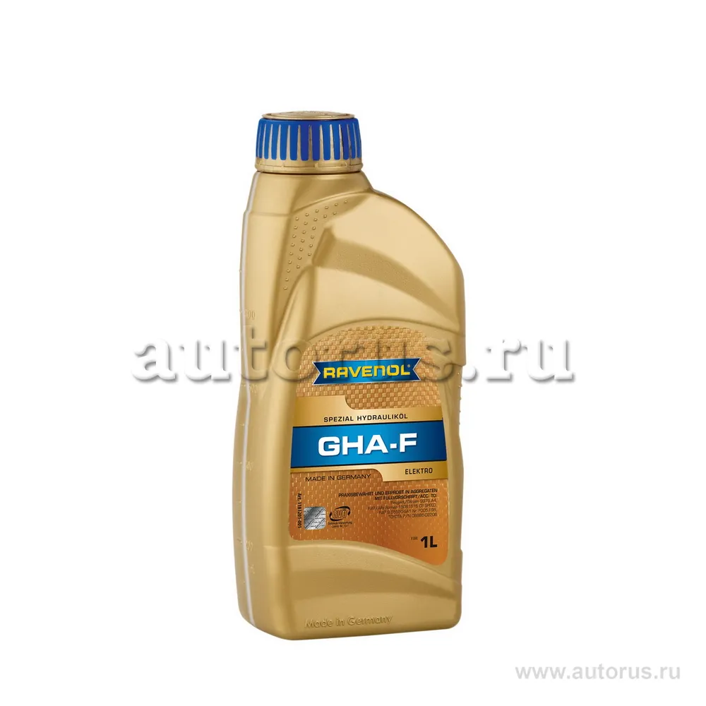 Гидравлическое масло RAVENOL GHA-F Gearbox Hydraulic Actuator (1л) 1181201-001 (4014835766013)
