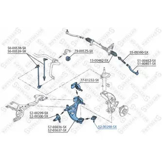 Шаровая опора наружная Mini Cooper all STELLOX 5200298_SX