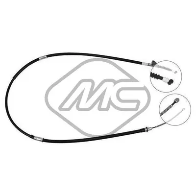 Трос ручника TOY AVENSIS ALL SEDAN/SW SX-LH Metalcaucho 83431