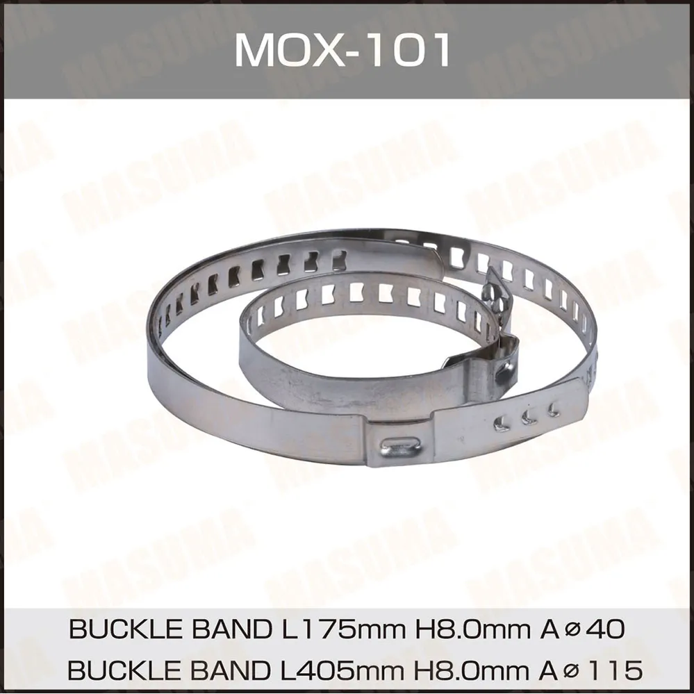 Комплект хомутов пыльника ШРУСа для пыльников, 2шт MASUMA MOX-101