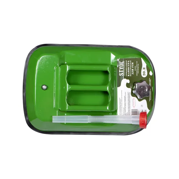 Канистра 20л горизонтальная металлическая STVOL SKM20G