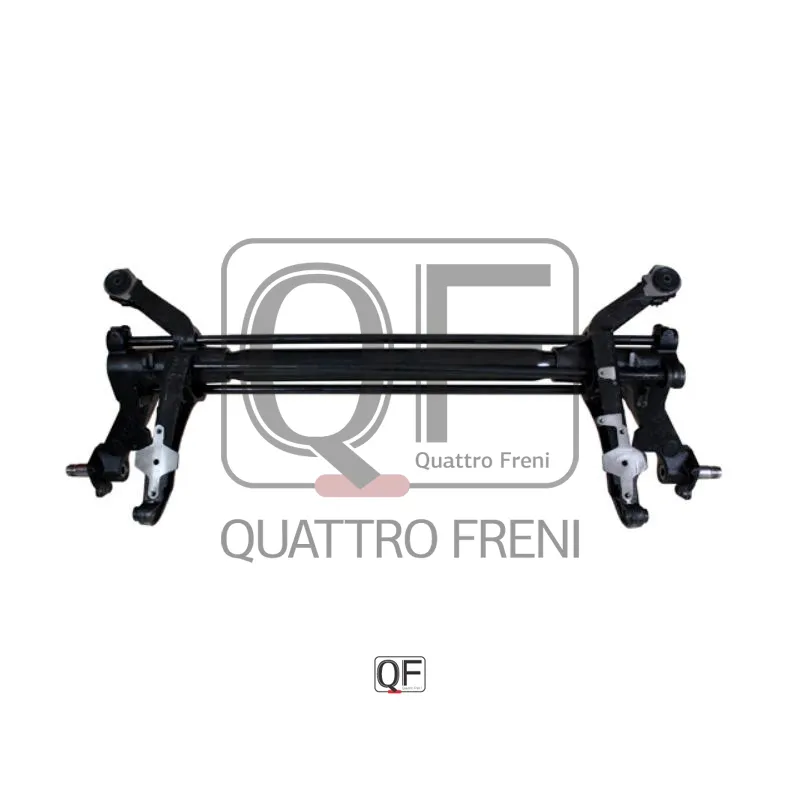 Балка задняя в сборе с рычагами, амортизаторами и торсионами QUATTRO FRENI QF74D00002