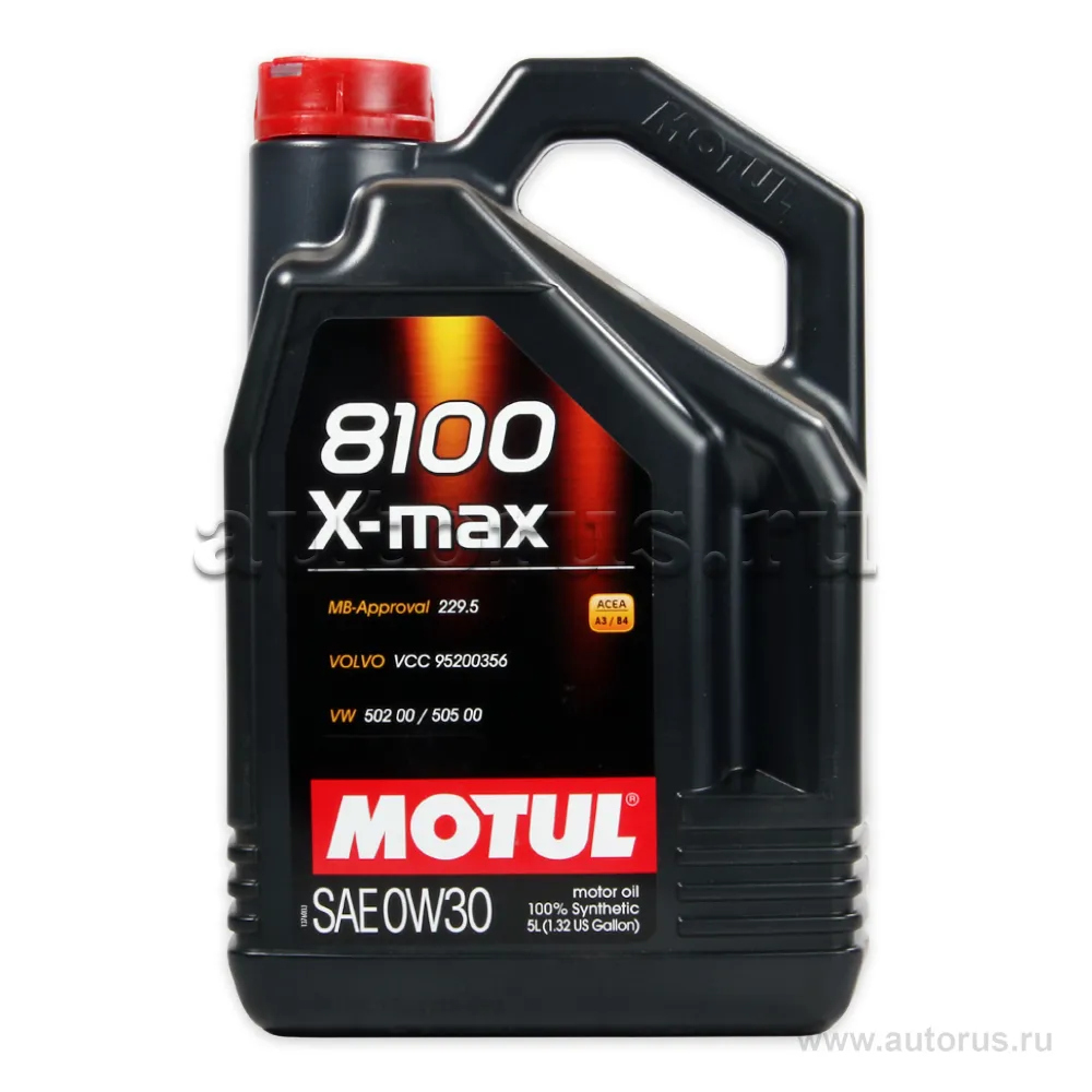 Масло моторное Motul 8100 X-max 0W-30 синтетическое 5 л 106571