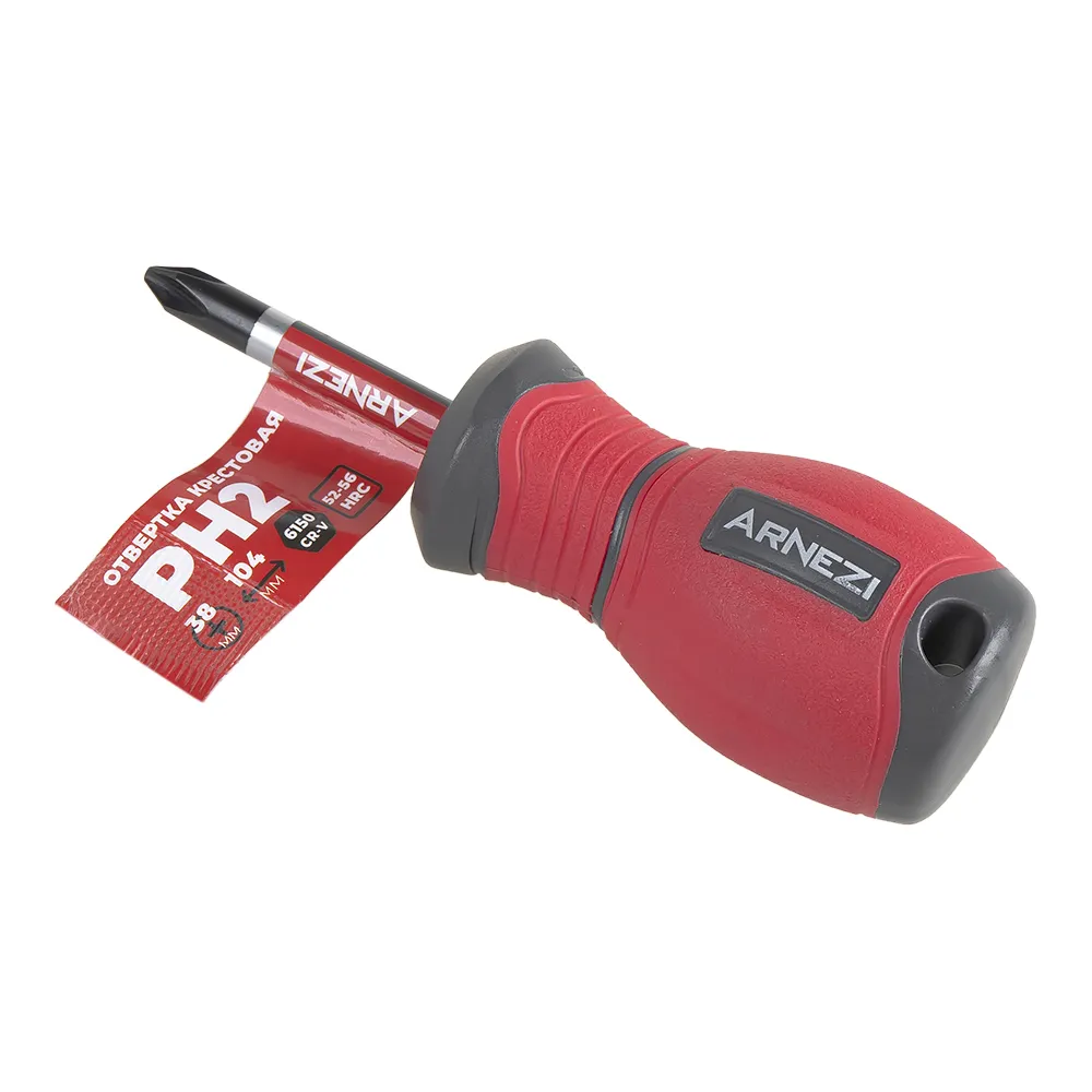 Отвертка Master крестовая PH2x38 ARNEZI R2011025