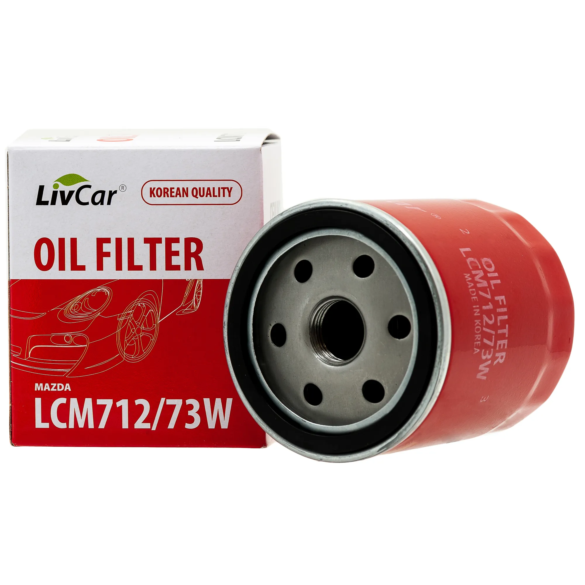 Фильтр масляный LivCar (VIC C-418) LIVCAR LCM712/73W
