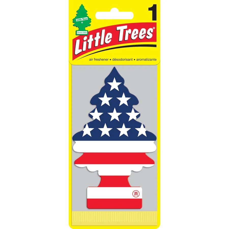 Ароматизатор елочка Американский флаг (Vanilla Pride) Car-Freshner U1P-10945-RUSS