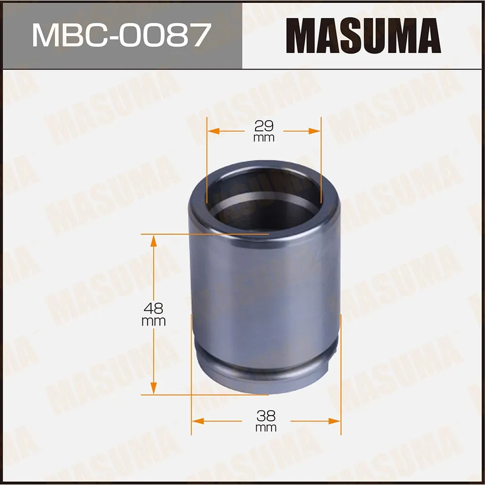 Поршень тормозного суппорта OPEL ASTRA-J MASUMA MBC-0087