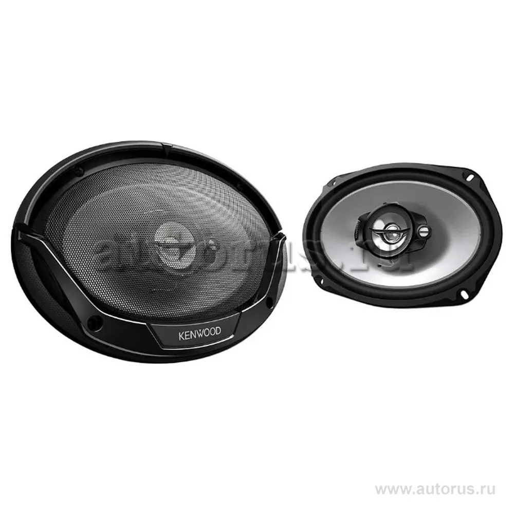 Колонки KENWOOD KFC-S6966, 6x9, 3-х полосные, коаксиальные