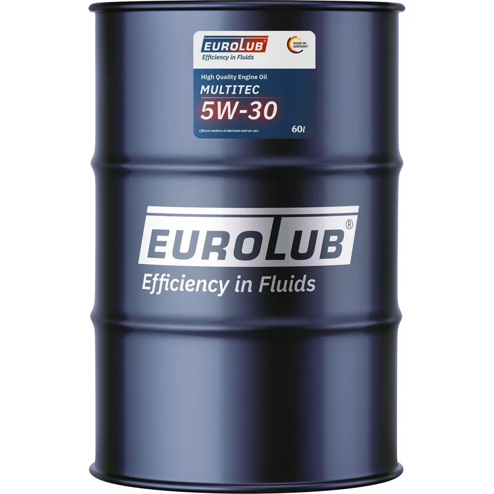 Масло моторное EUROLUB MULTITEC (FORD) 5W30 SL/CF A5/B5 синт. 60 л. EUROLUB 214060