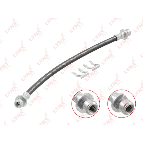 Шланг тормозной задний HONDA Jazz II-III 02-14 / City IV-V 02-14 LYNXauto BL-4064