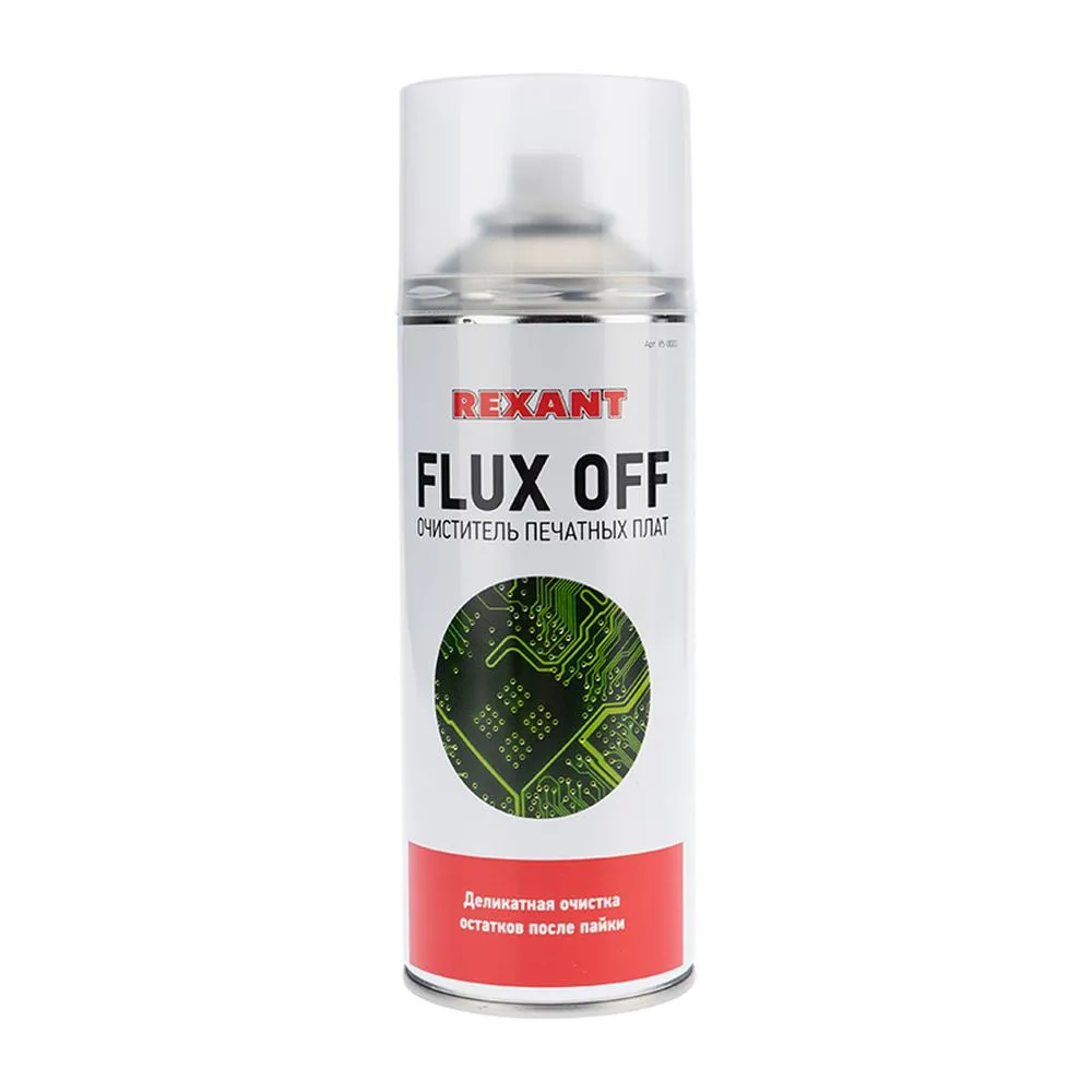 Очиститель печатных плат FLUX OFF 400 мл REXANT 850003