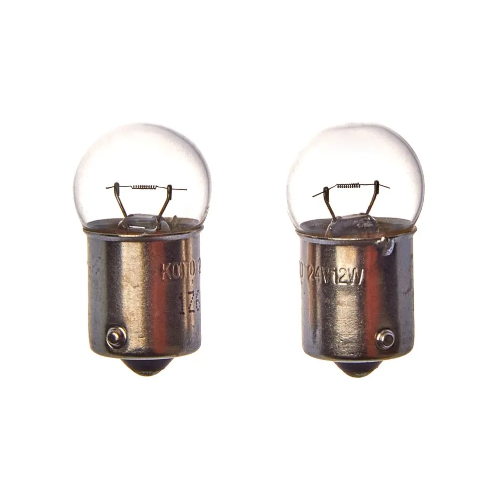 Лампа 24V R10W 12W BA15s KOITO 2 шт. блистер P3643