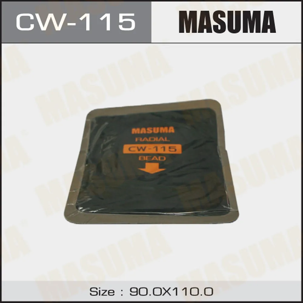 Заплатка кордовая 110x90 1шт. MASUMA CW-115
