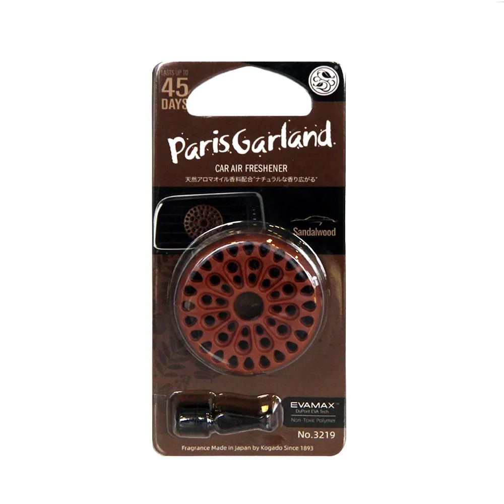 Ароматизатор полимерный Kogado Paris garland на кондиционер Sandalwood/Aloeswood KOGADO 3219