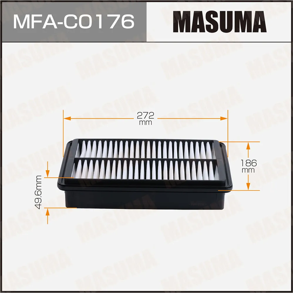 Фильтр воздушный MASUMA MFAC0176