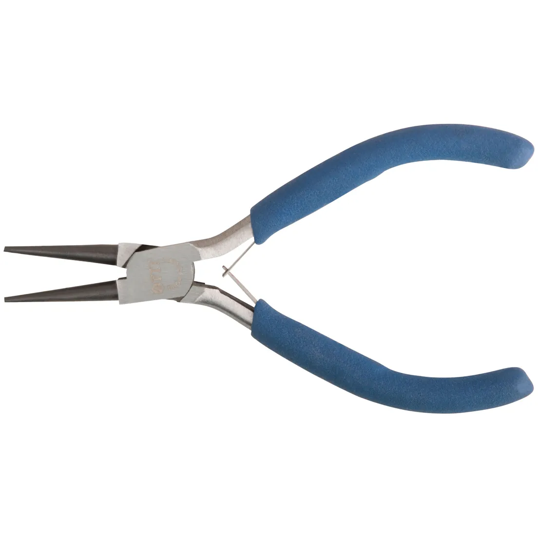 Круглогубцы мини, синие ручки 125 мм FIT 51335