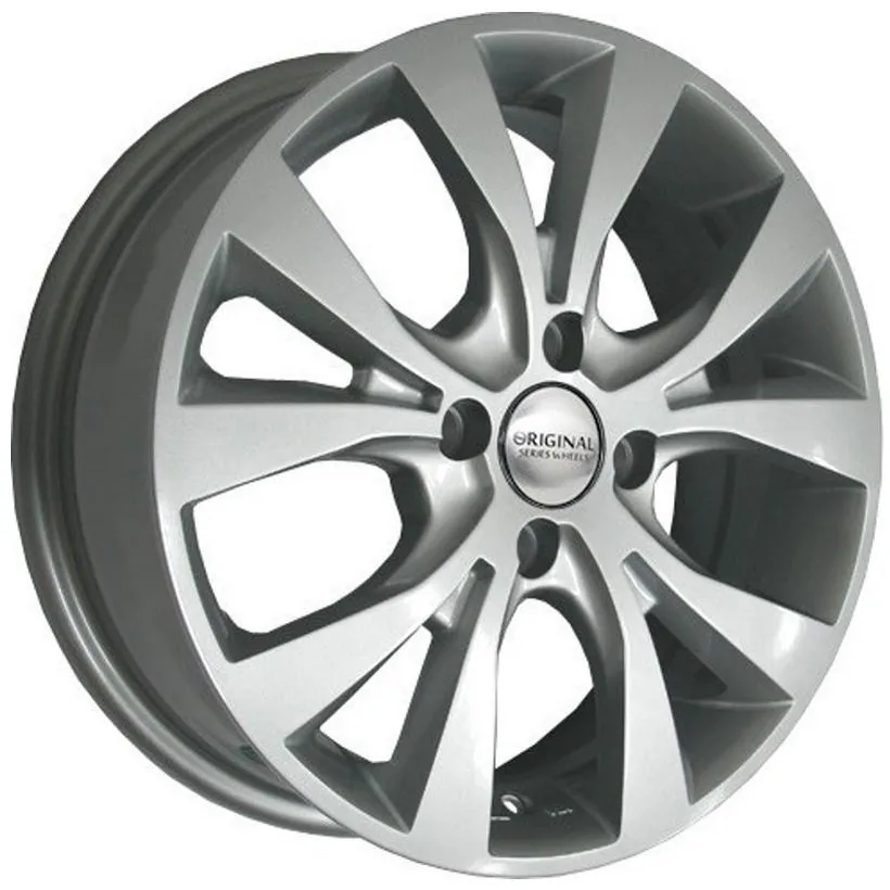 Диск литой R15 6J 4x100/54.1 ET48 СКАД KL-262 Silver 2580008