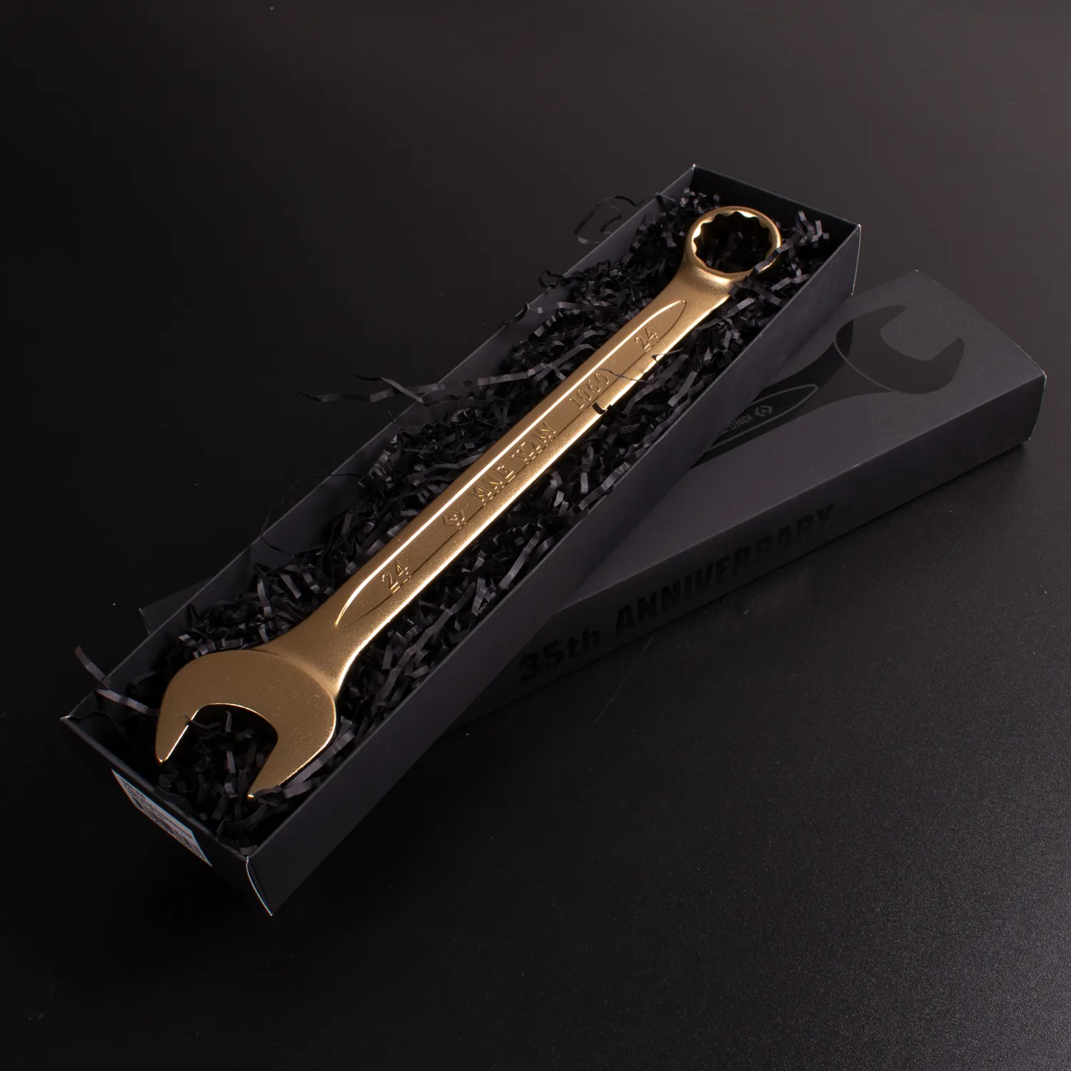 Ключ комбинированный, 24 мм KING TONY GOLD 106024G
