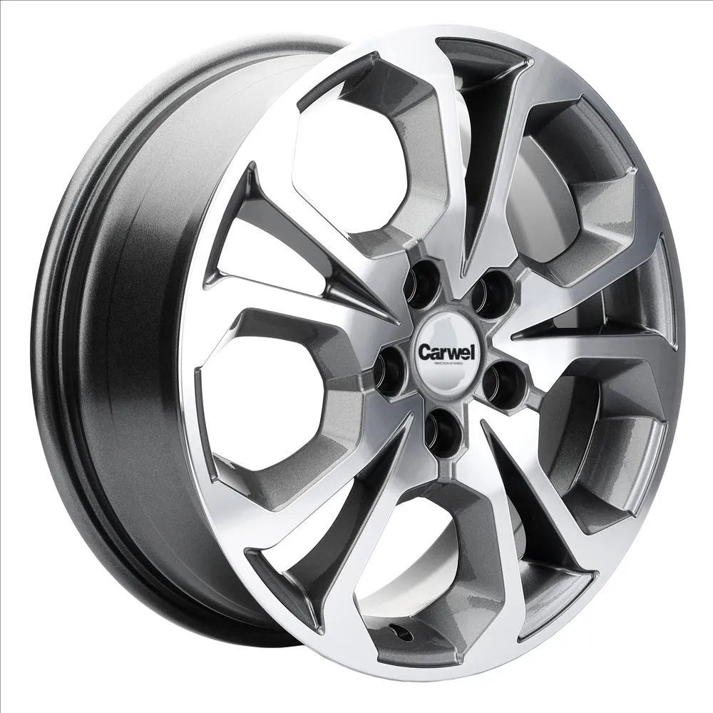 Диск литой R17 6.5J 5x108/60.1 ET33 Carwel Шира 1711 AGR 00115879