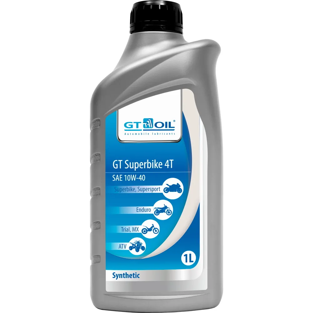 Масло моторное GT OIL GT Superbike 4T 10W40 1 л 8809059407820