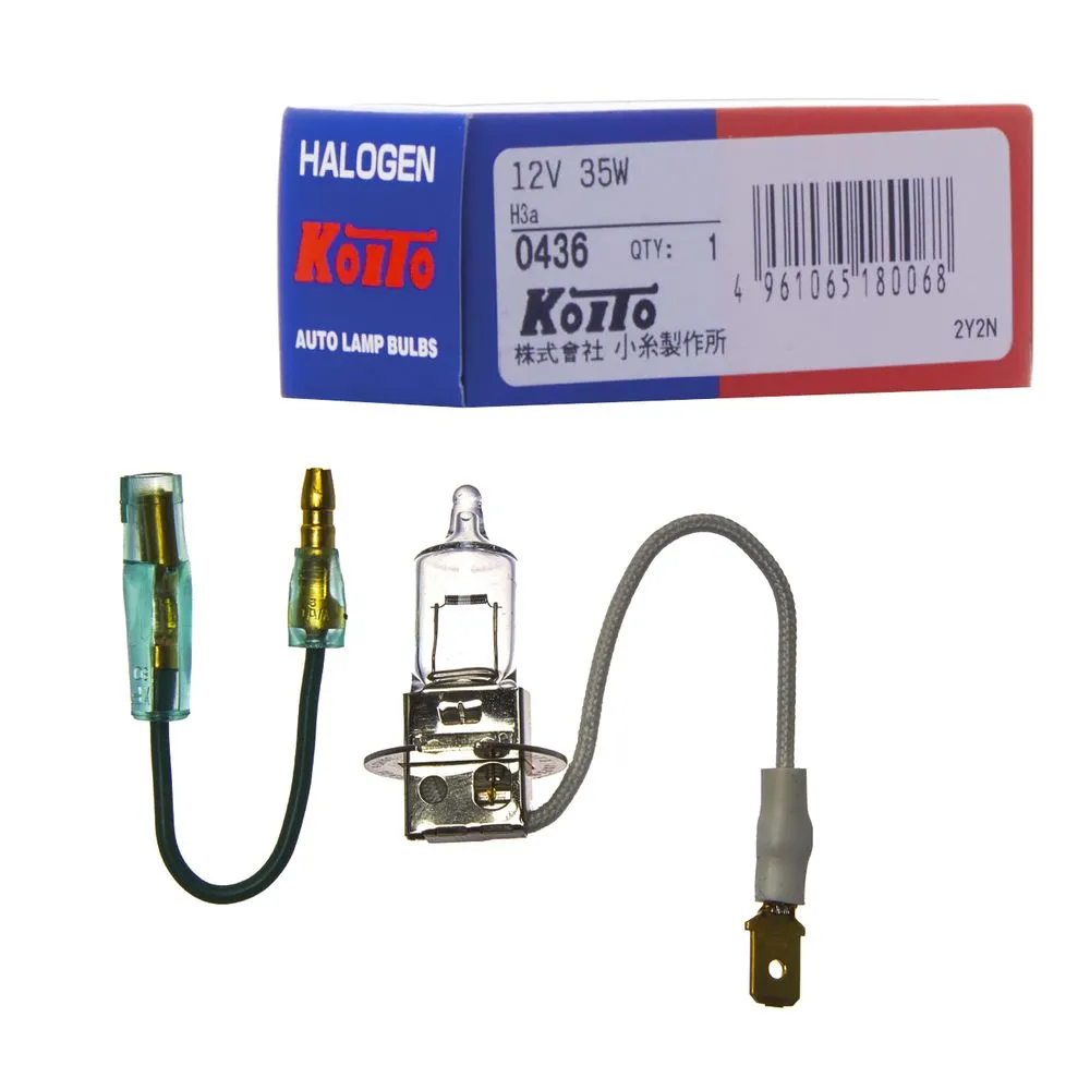 Лампа 12V H3A 35W PK22s KOITO 1 шт. картон 0436