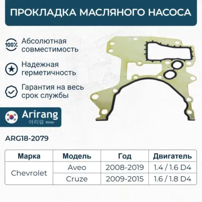 Прокладка масляного насоса