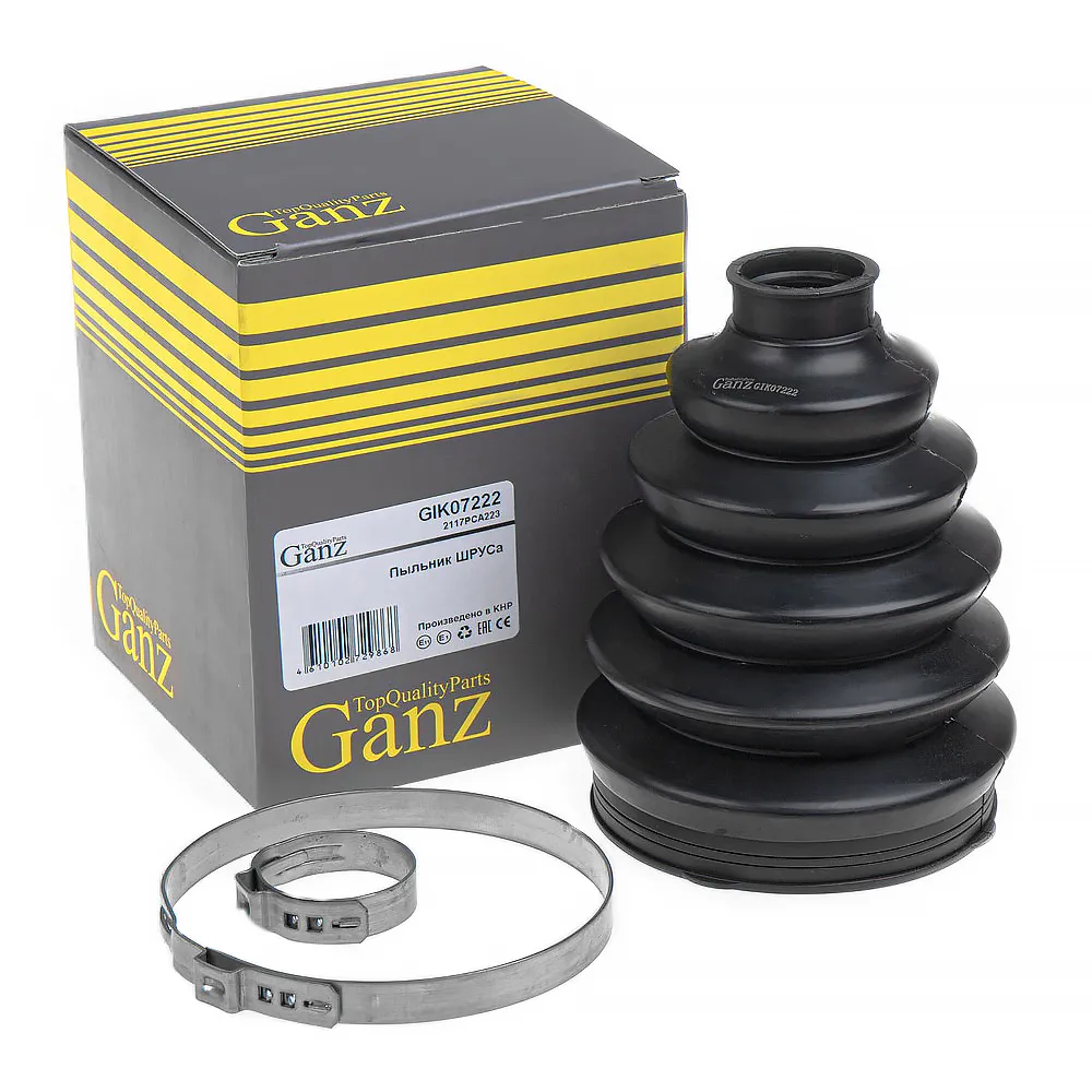 Пыльник ШРУСа наружный FORD Mondeo IV/Galaxy II/S-Max /89x120x27 FORD Mondeo IV/Galaxy II/S-Max /GEELY/89x120x27 GANZ GIK07222