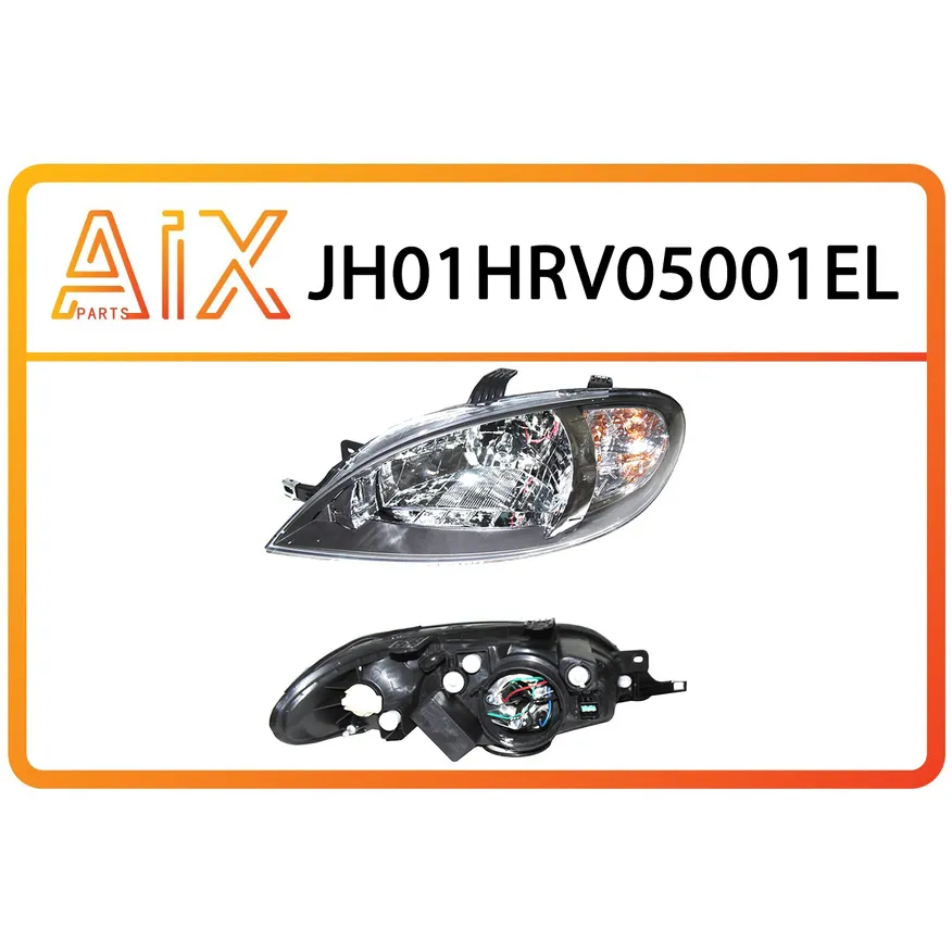 Фара левая под корректор темная AIX JH01-HRV05-001EL