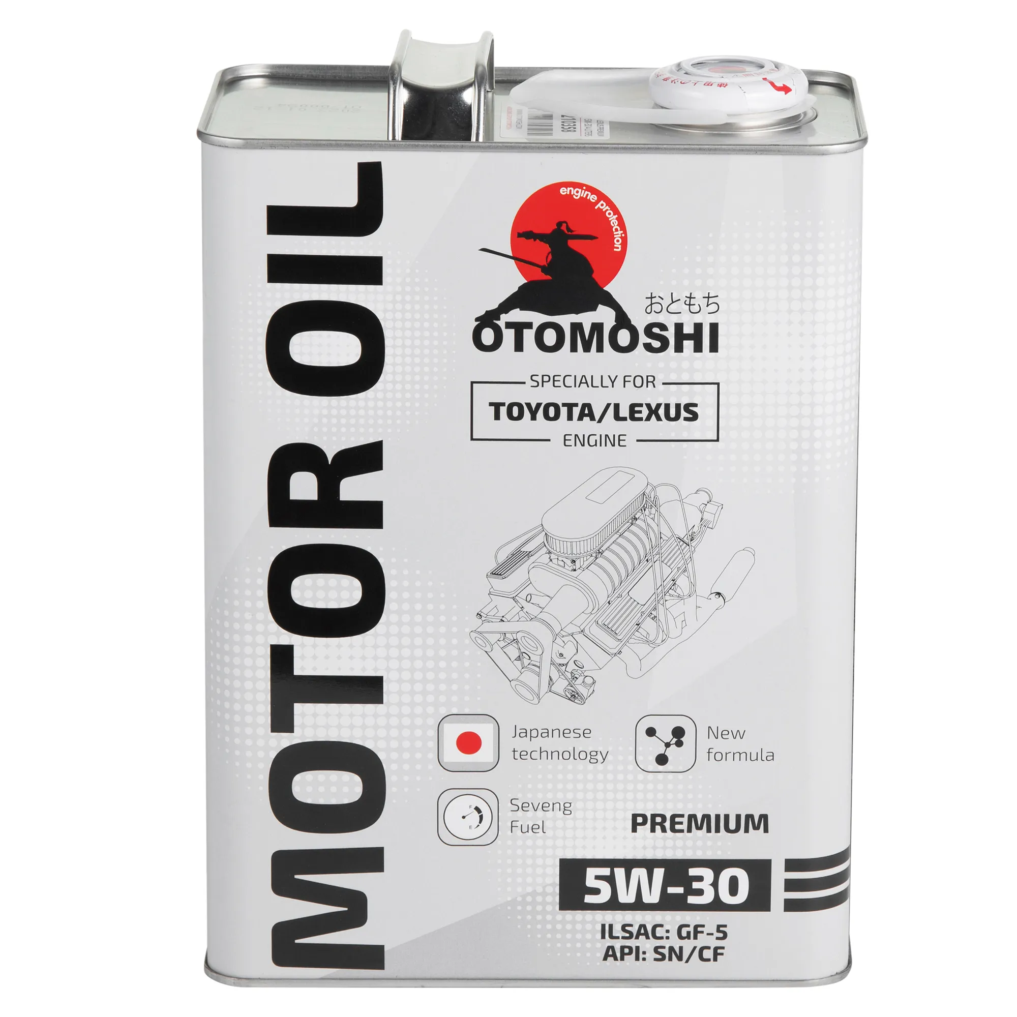 Масло моторное OTOMOSHI Toyota/Lexus 5W-30 4 л MF210358