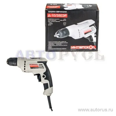 Дрель электрическая 350 Вт ИНТЕРСКОЛ Д-10/350Т, ЭР