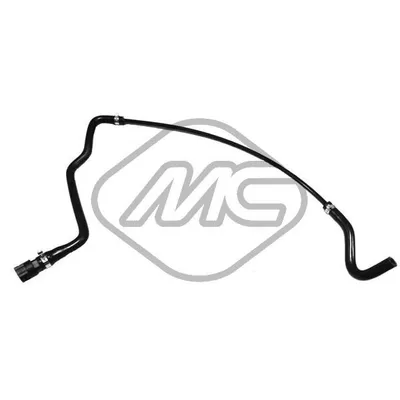 ПАТРУБОК РАДИАТОРА BMW E60/61 (EPDM) Metalcaucho 09881