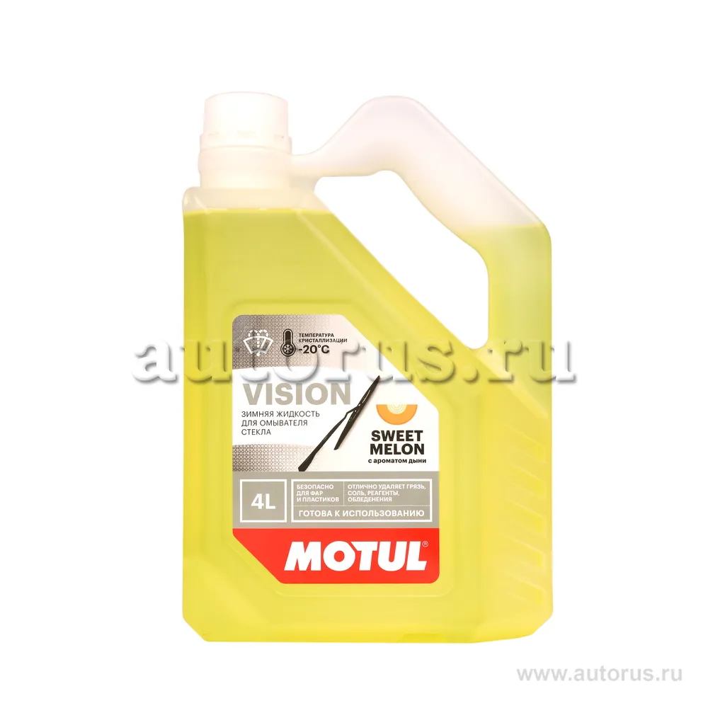 Жидкость омывателя незамерзающая -20C Motul Сладкая дыня готовая 4 л 108290