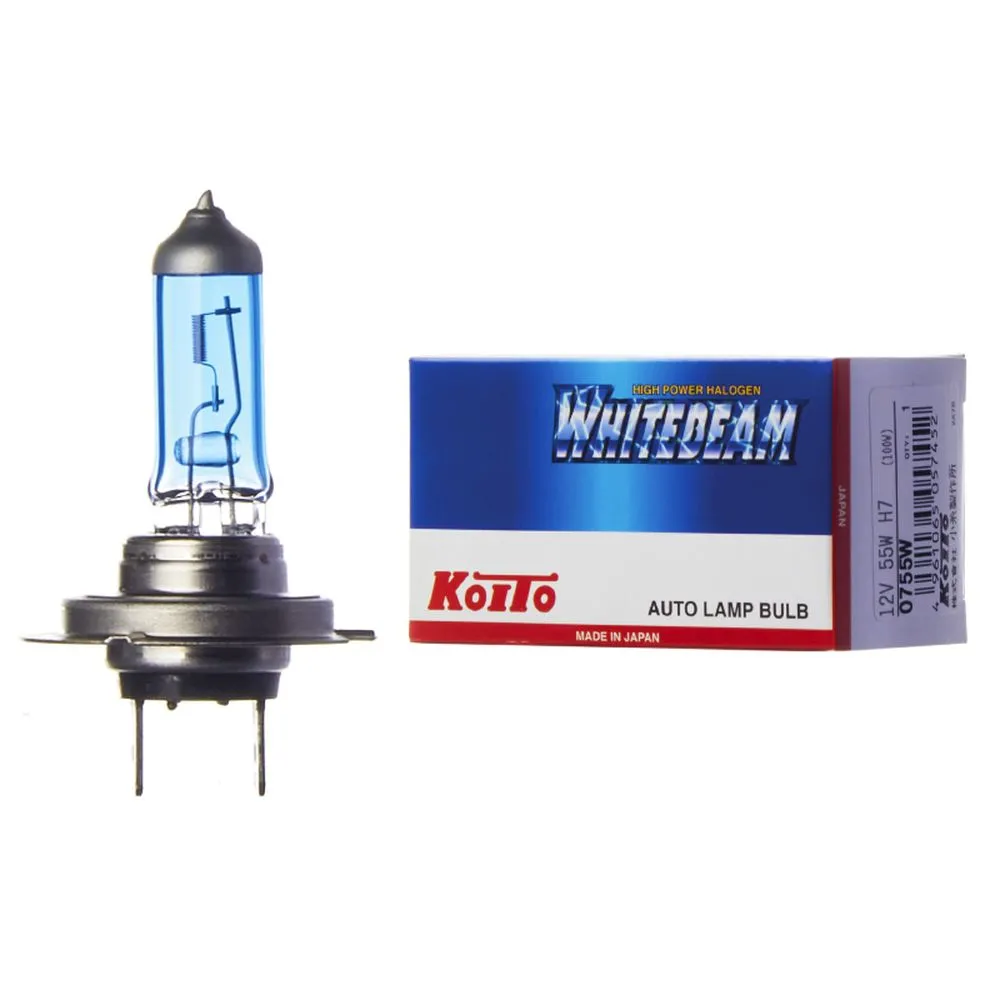 Лампа 12V H7 55W PX26d 4200K KOITO Whitebeam 1 шт. картон 0755W