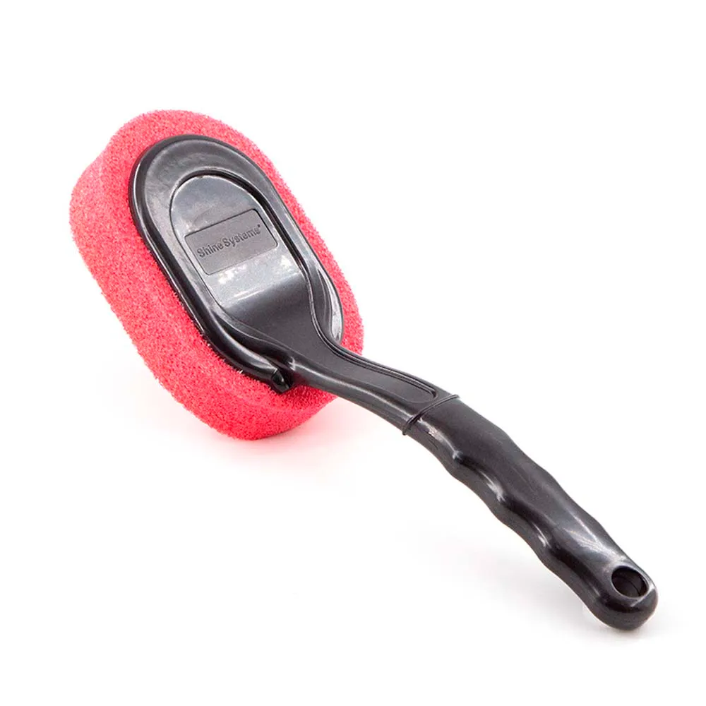Губка целлюлозная с ручкой Shine Systems Sponge Brush SS573