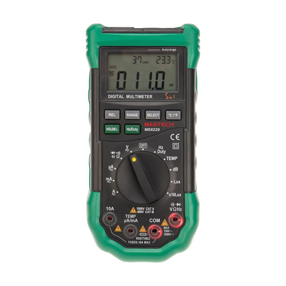 Профессиональный мультиметр 5 в 1 MS8229 MASTECH 13-2029