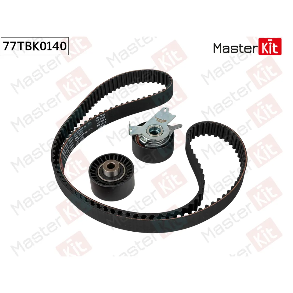 Комплект ремня ГРМ MASTERKIT 77TBK0140