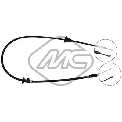 Трос ручника 850-850SW ALL CH. 47066 DX/SX R /LH Metalcaucho 83572