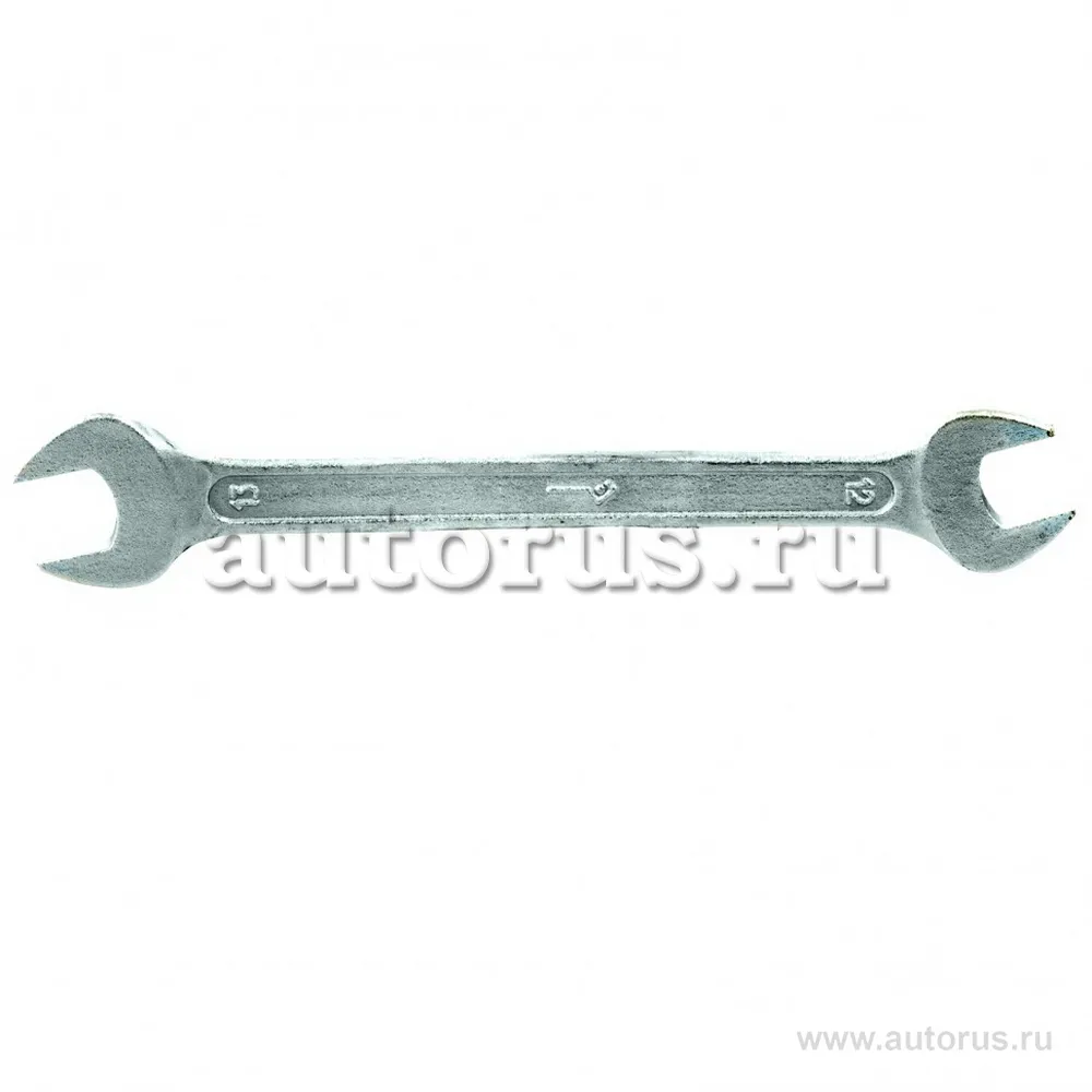 Ключ рожковый, 12 x 13 мм, оцинкованный КЗСМИ