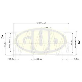 ПРУЖИНА ПЕР Opel Vectra/Signum 2.0TD-2.2DTi 02 G.U.D GCS063493
