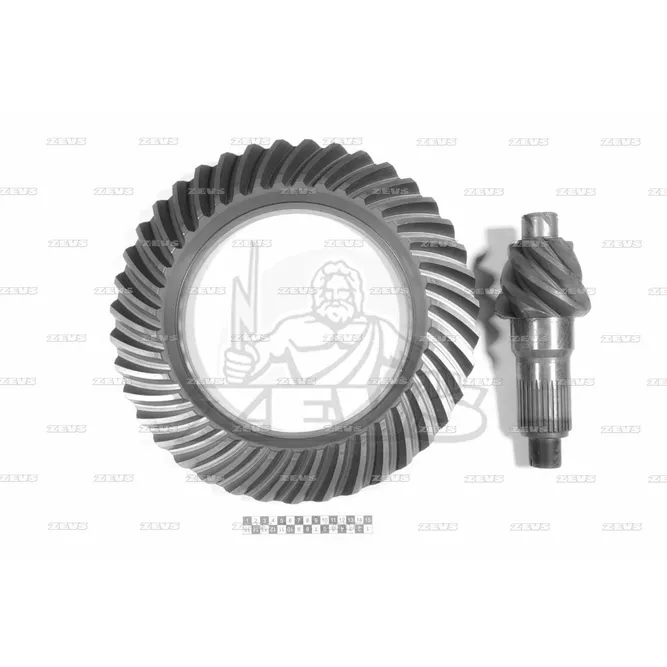 Коническая пара заднего моста 6х39 ZEVS FGK-0503