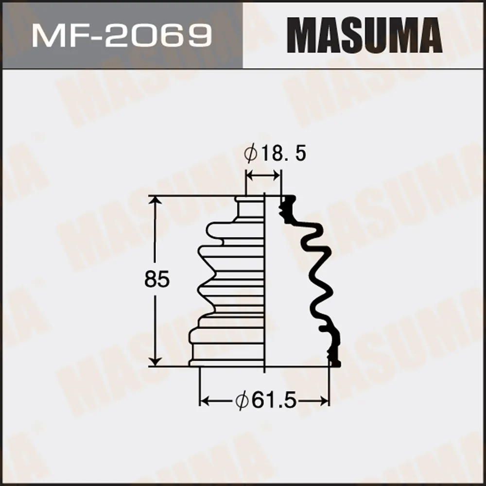 Пыльник ШРУСа HONDA ACTY MASUMA MF-2069
