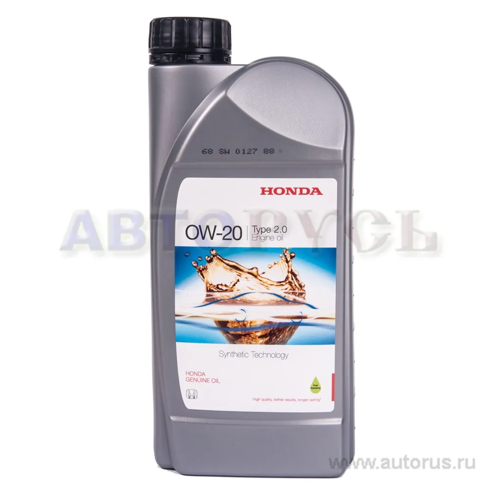 Масло моторное HONDA Engine Oil 0W-20 синтетическое 1 л 08232-P99-K1LHE