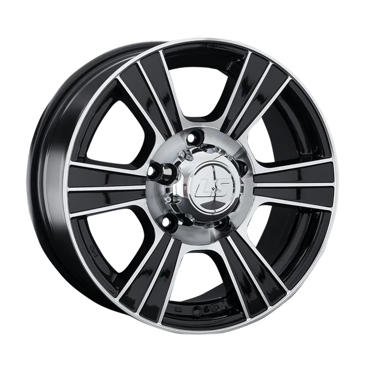 Диск литой R16 7J 6x139.7/107.1 ET10 LS 160 BKF S044300