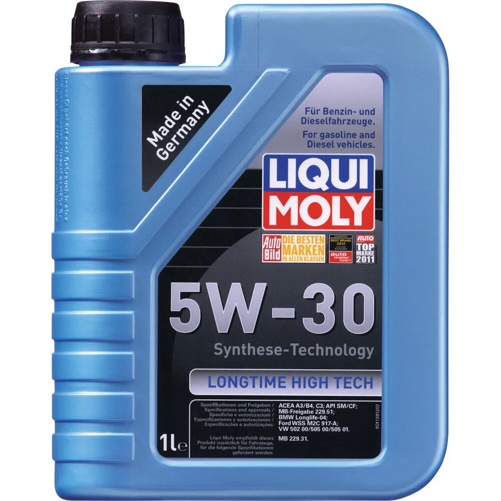 Масло моторное LIQUI MOLY Longtime High Tech 5W-30 синтетическое 1 л  7563 / 1136